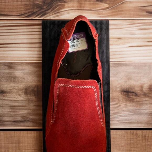 Easy Spirit Amorette Burnt Orange Suede Slip-On Shoes 8.5 M | Comfort Casual NWT - Picture 5 of 9